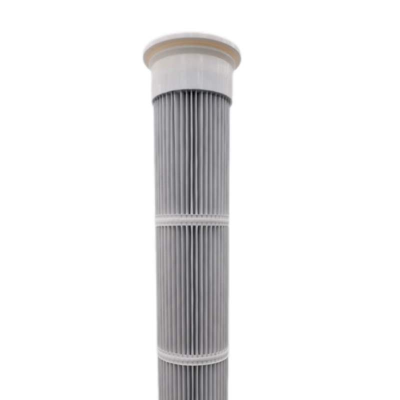 PU Molded Polyester Pleated Cartridge Filter
